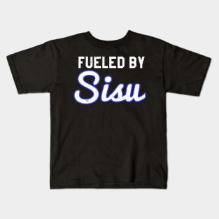 Fueled By Sisu Finnish Finland TeeFueled Kids T-Shirt